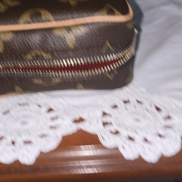 Louis Vuitton Monogram Mini Rectangular Pouch - Brown/Tan - Picture 6 of 7